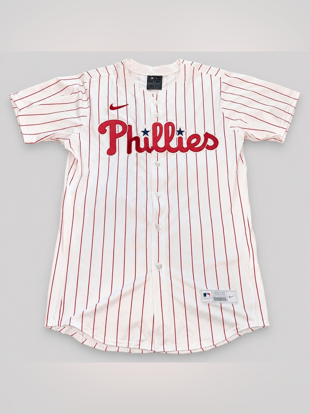 Philadelphia Phillies Nike Authentic Jersey Mens Size 44 On Field Sewn MLB New